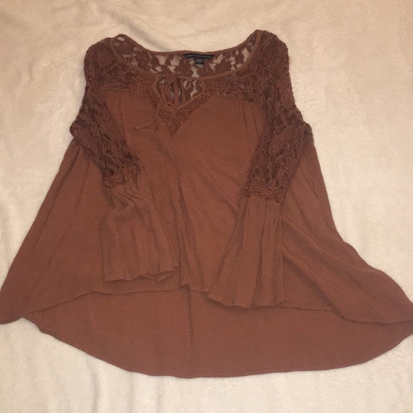 AEO bell-sleeve blouse - Picture 1 of 3